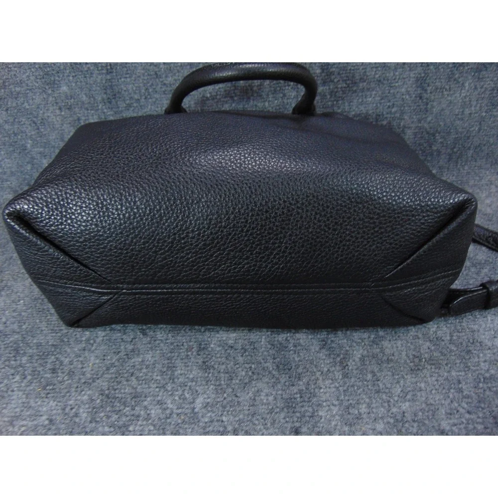 Michael Kors Suri Bucket Purse Black Leather Drawstring Tassel Chain‎ Strap